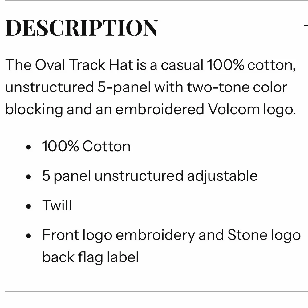 Volcom Snap Back Cap - Picture 4 of 4